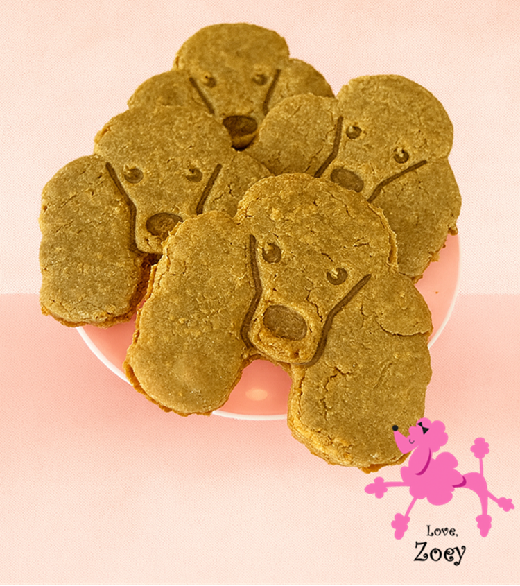 Poodle Face 4" - Plain