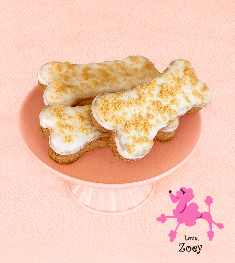 Bone 4"- Frosted 10oz Bag