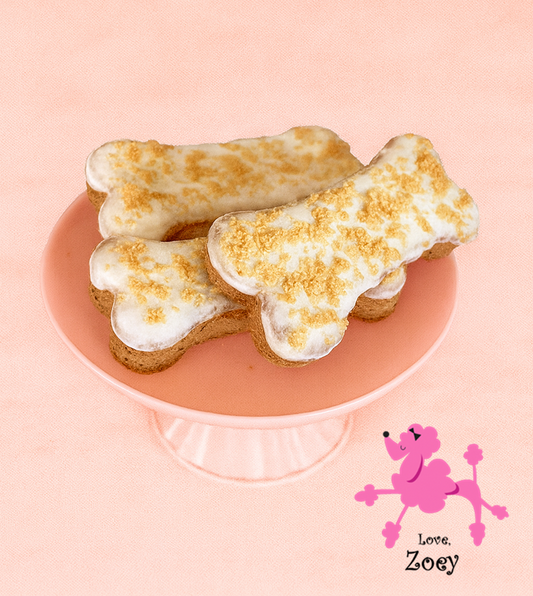 Bone 4"- Frosted 10oz Bag