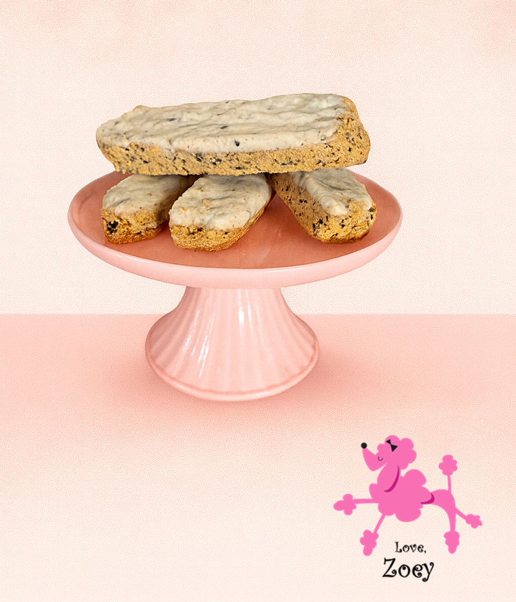 Zoey Signature Blueberry Biscotti - 8oz Bag